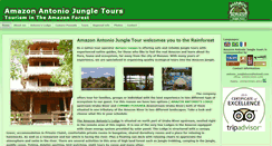 Desktop Screenshot of antonio-jungletours.com